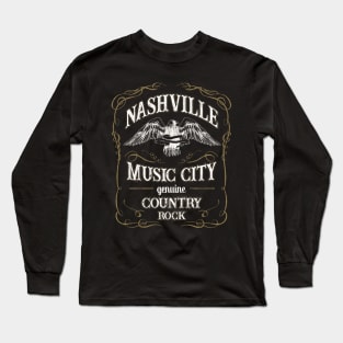 Nashville Music City Long Sleeve T-Shirt